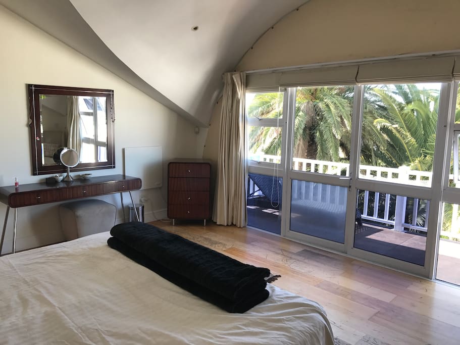 Main bedroom with views of the city bowl