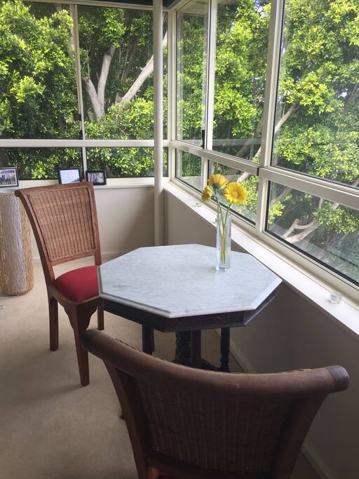 enclosed balcony