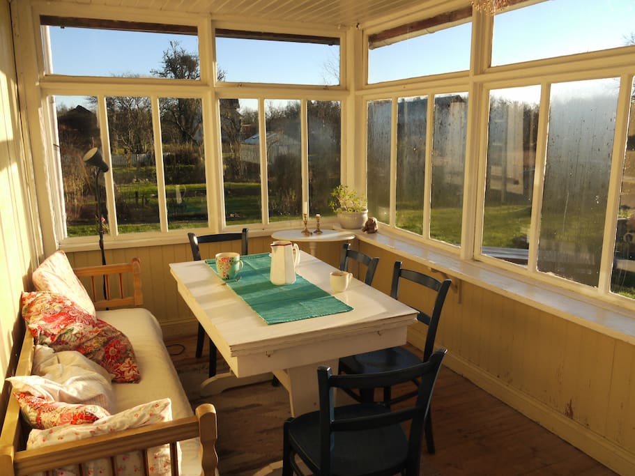 Die Glasveranda