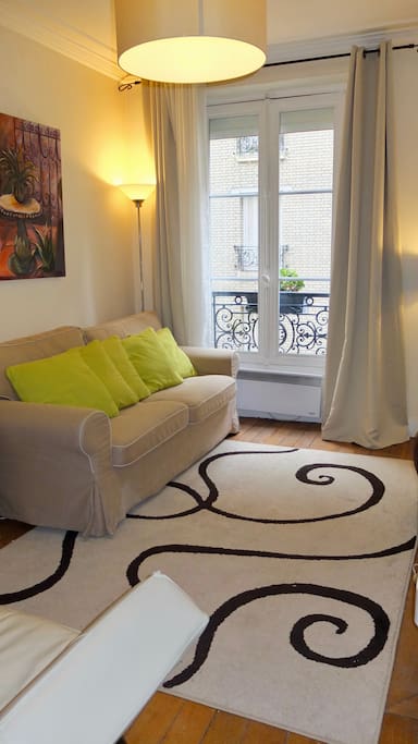 Separate Lounge room with pull out sofa bed