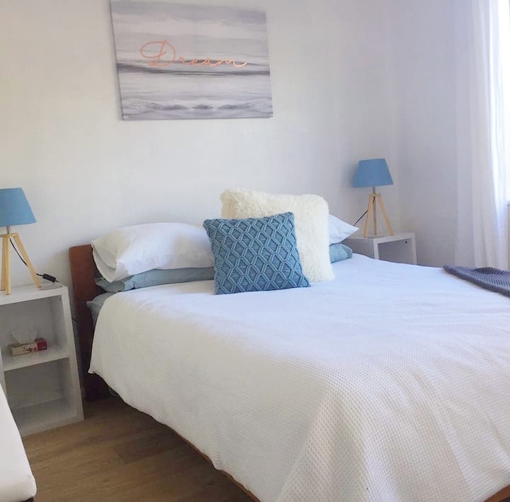 Bedroom 2. Queen bed. Soft - medium mattress.