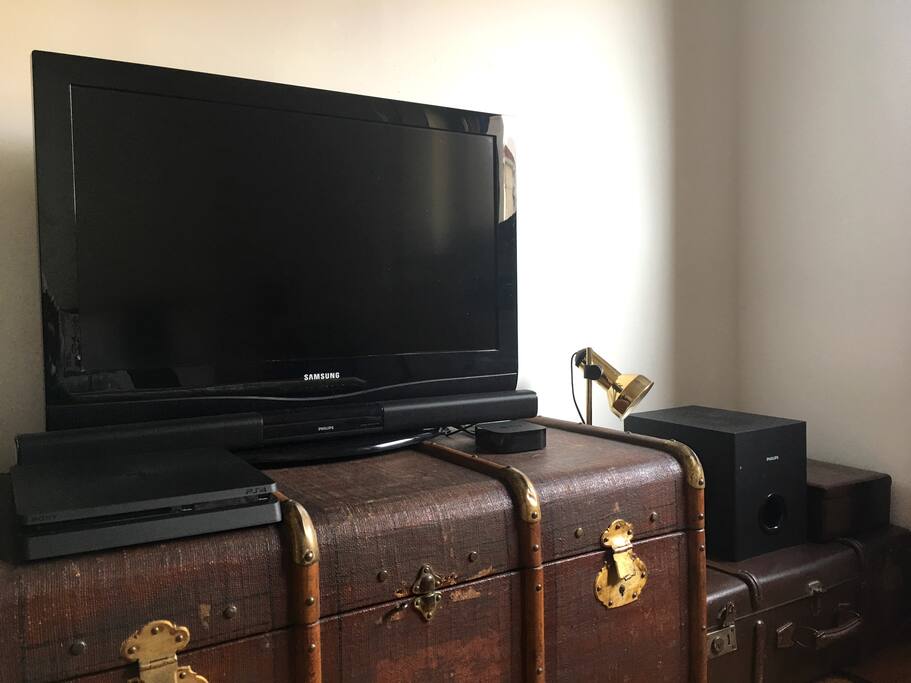 Tv in your room.