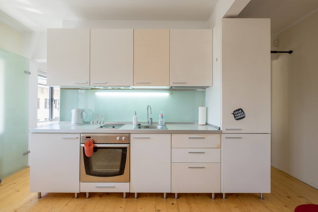 A fully equipped kitchen. Bring your cooking skills, you're gonna need them!