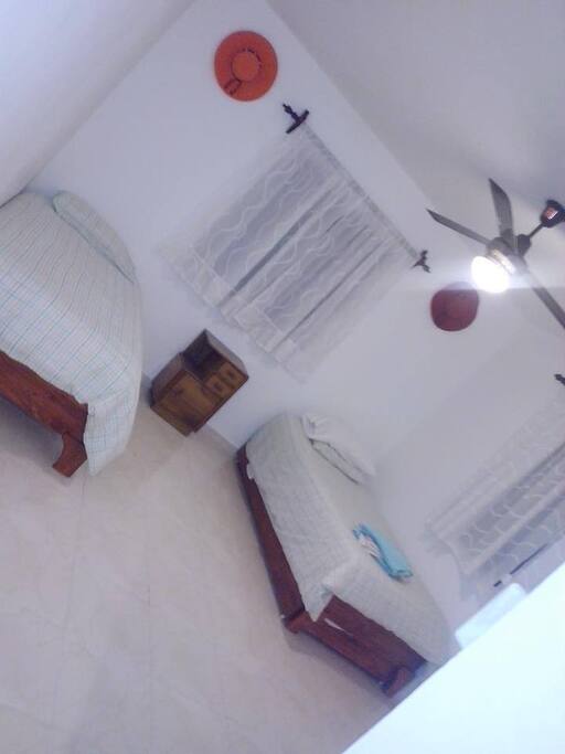 una de las habitaciones