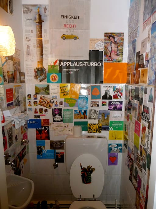 Thats a part of our funky bathroom.