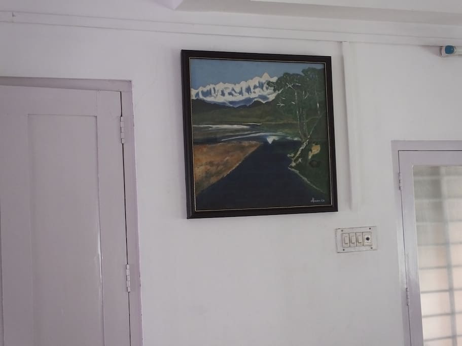 One of the landscape paintings in oil on canvass I did in year 2006.