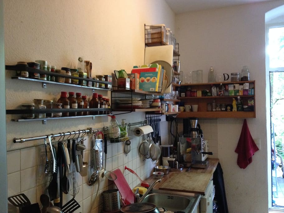 Our fully equipped kitchen.
