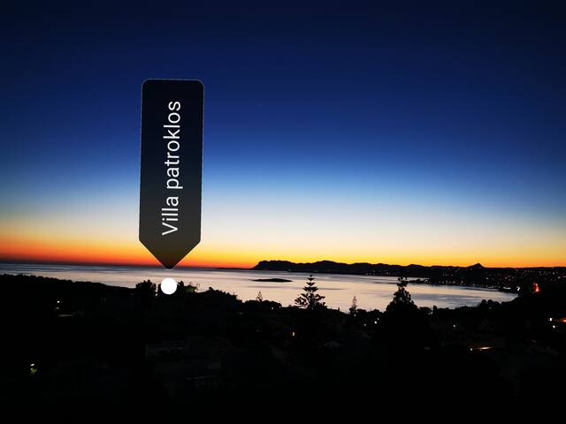 Seaview Villa Patroklos, pool-1 min walk to beach! gallery image 2