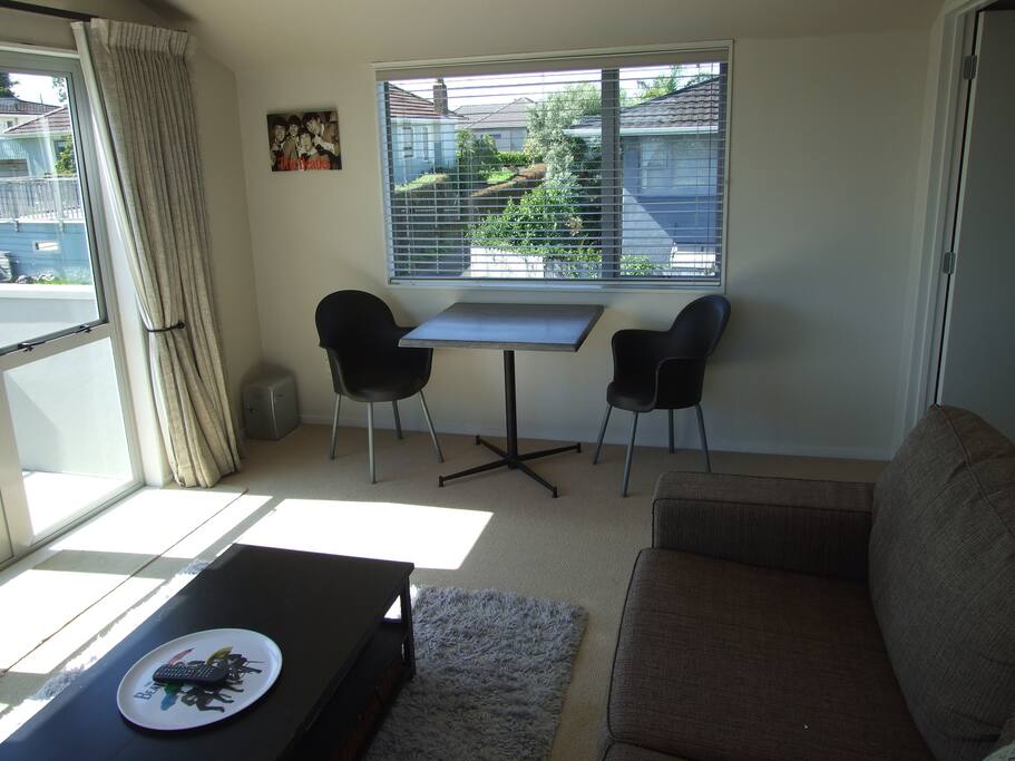 View from Lounge towards street