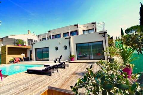 Peaceful haven, pano views, terrace, swimming pool, nature