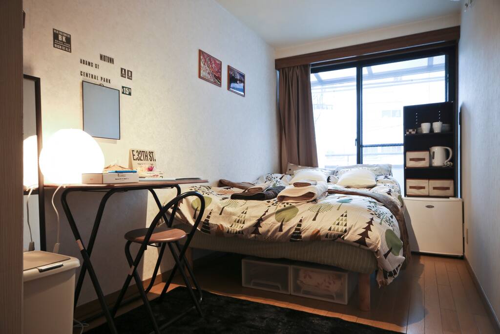 Double bed
In the room
