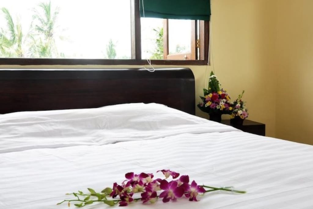 Double Bed Room with Air Conditioner