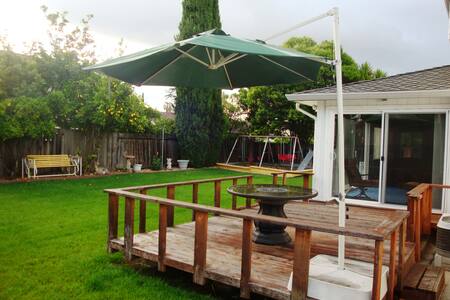 GREAT ROOM in quiet Silicon Valley Home