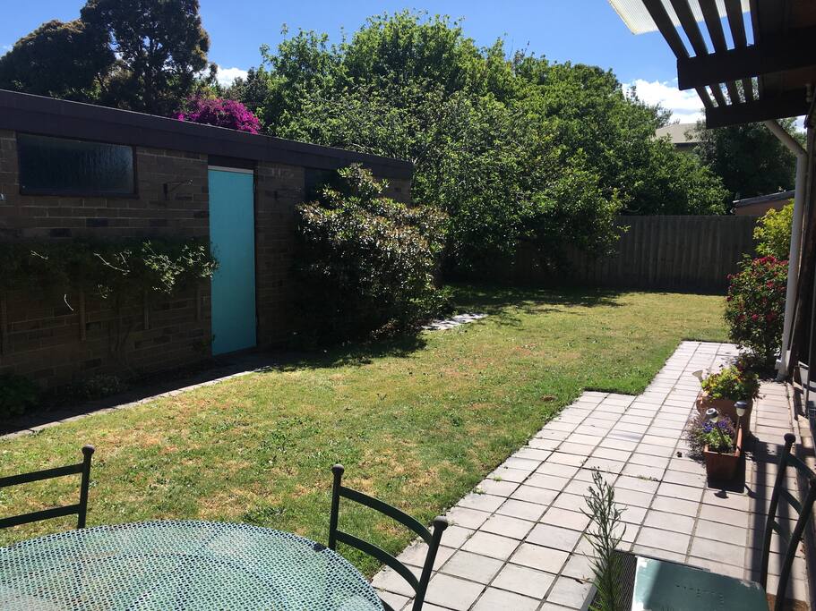 Large garden
