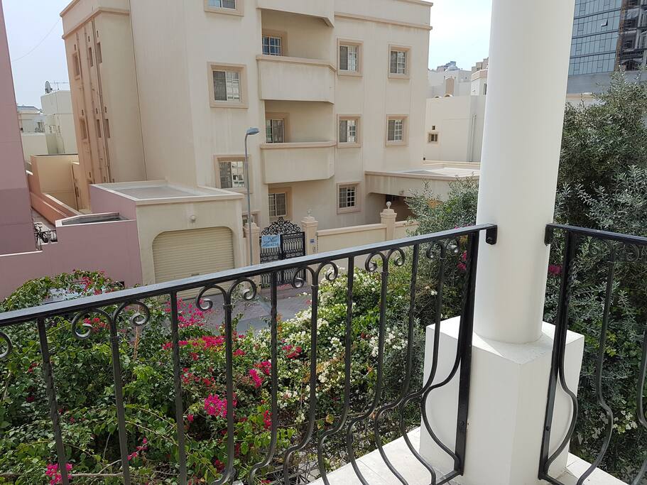 View from the balcony