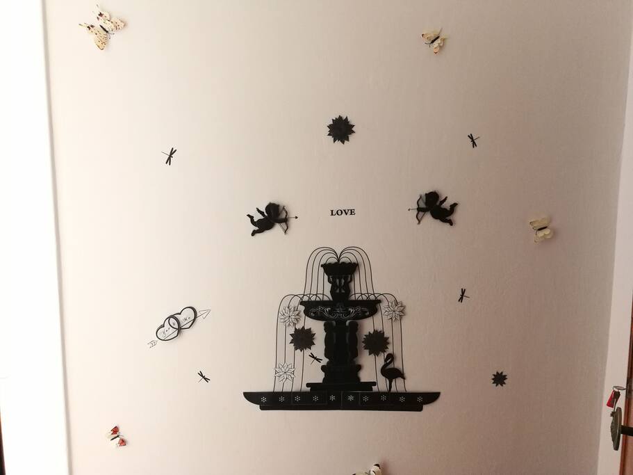hallway wall decor wish everybody have all the love you need