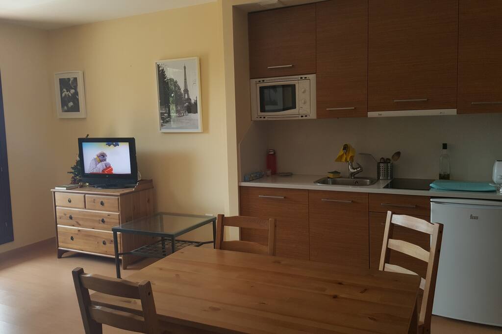 Salon/Cocina equipada