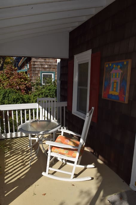 Relax on the front porch