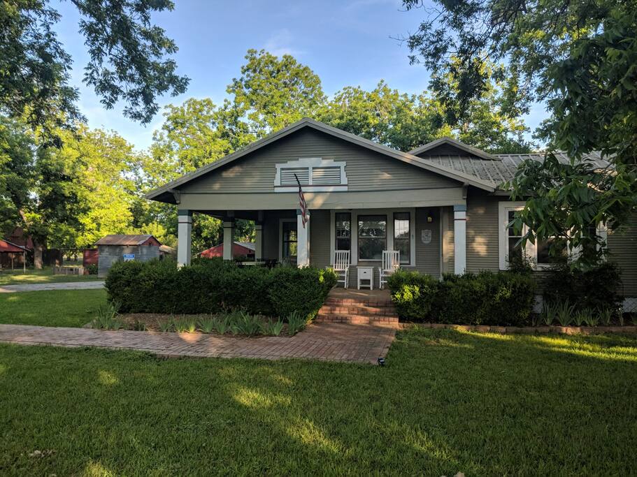 Rock the night away! Capture a true country porch experience while relaxing in the rocking chairs. This is a front row seat to the magical firefly show you can catch in the spring and summer at The Nut Farm!!!