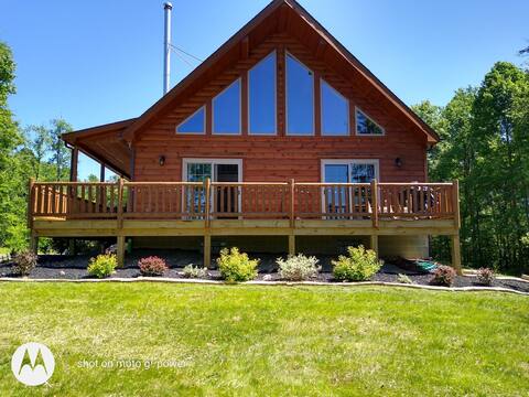 Golf fish hike bike kayak in cabin near Foxburg PA
