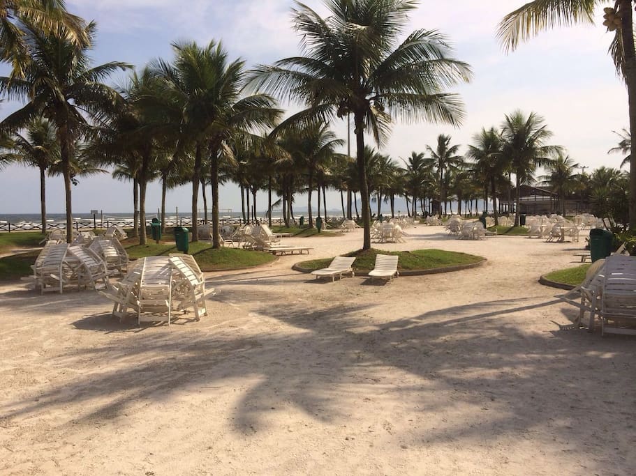 Praia privativa do condominio