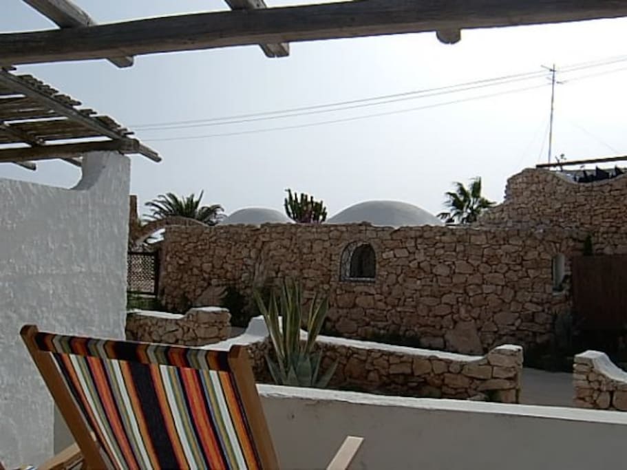 vista dal terrazzo