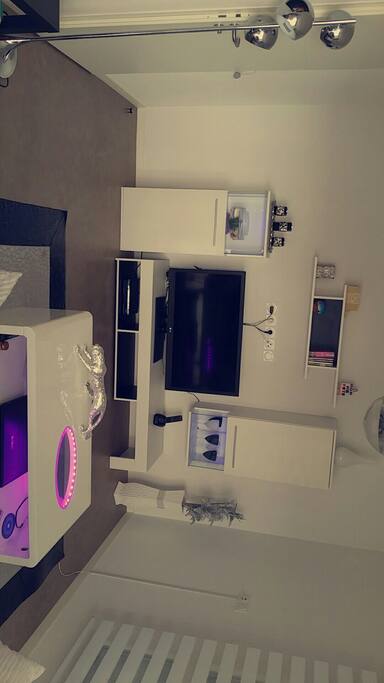 salon avec clic clac