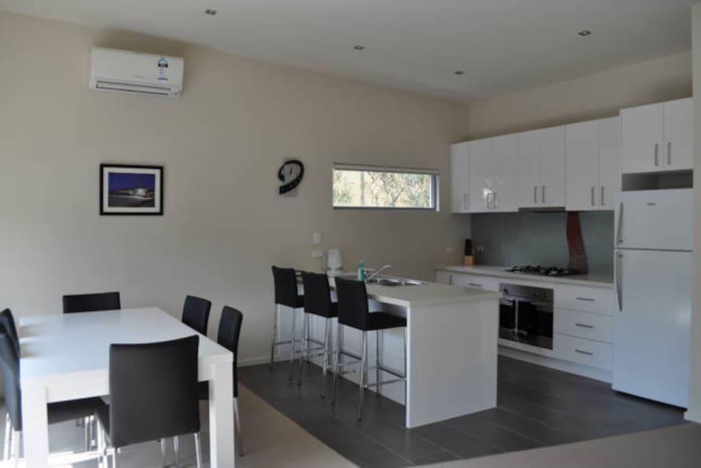 Fully equipped modern kitchen