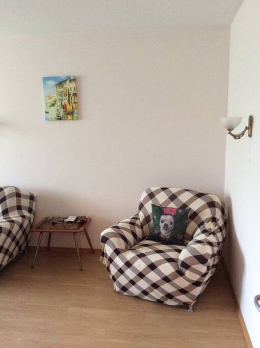 Room 1: the armchair
