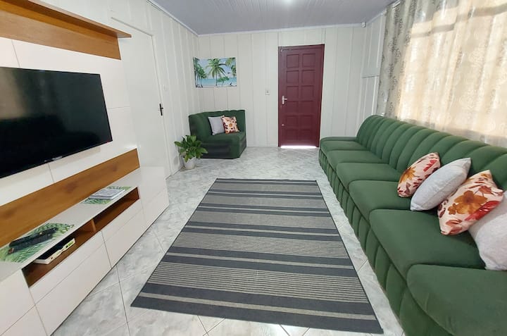 Aconchegante Casa Em Praia De Leste/3qts/6xcartão - Paranaguá