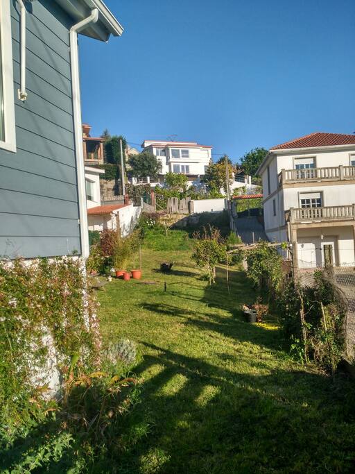 Parte delantera del jardín