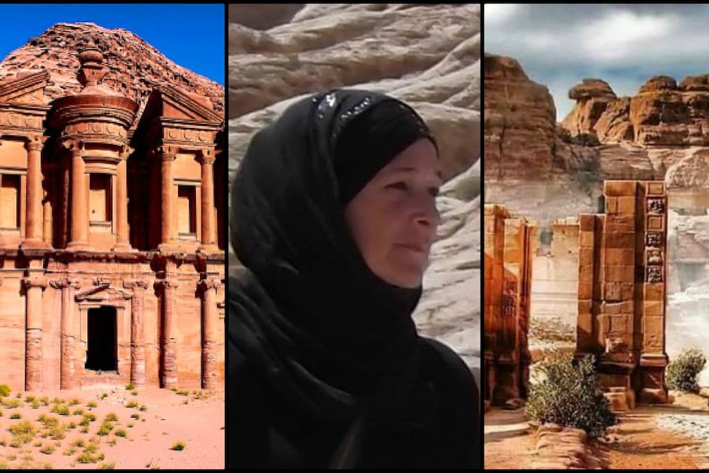 Maryam, your host in Wadi Musa - Petra