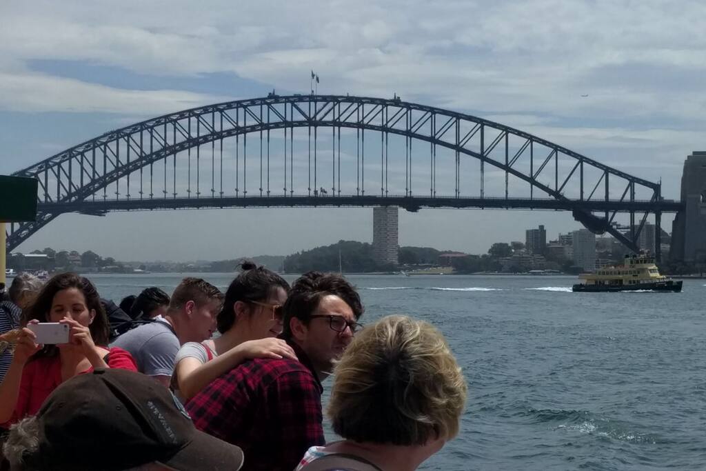 Iconic Sydney Harbour Bridge.