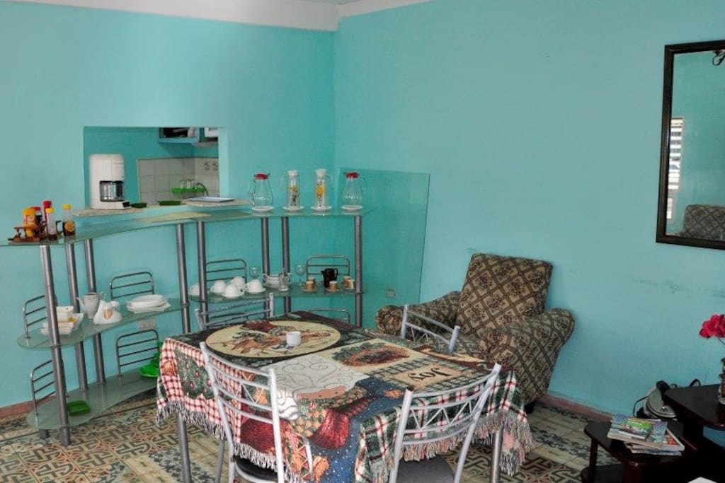 Sala para desayunar