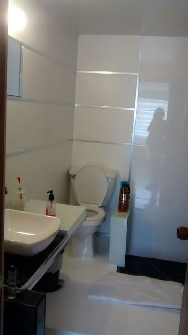 Baño privado de la habitación
