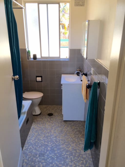 Clean bathroom