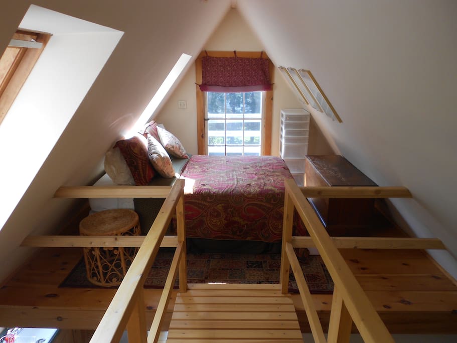 Loft with double bed