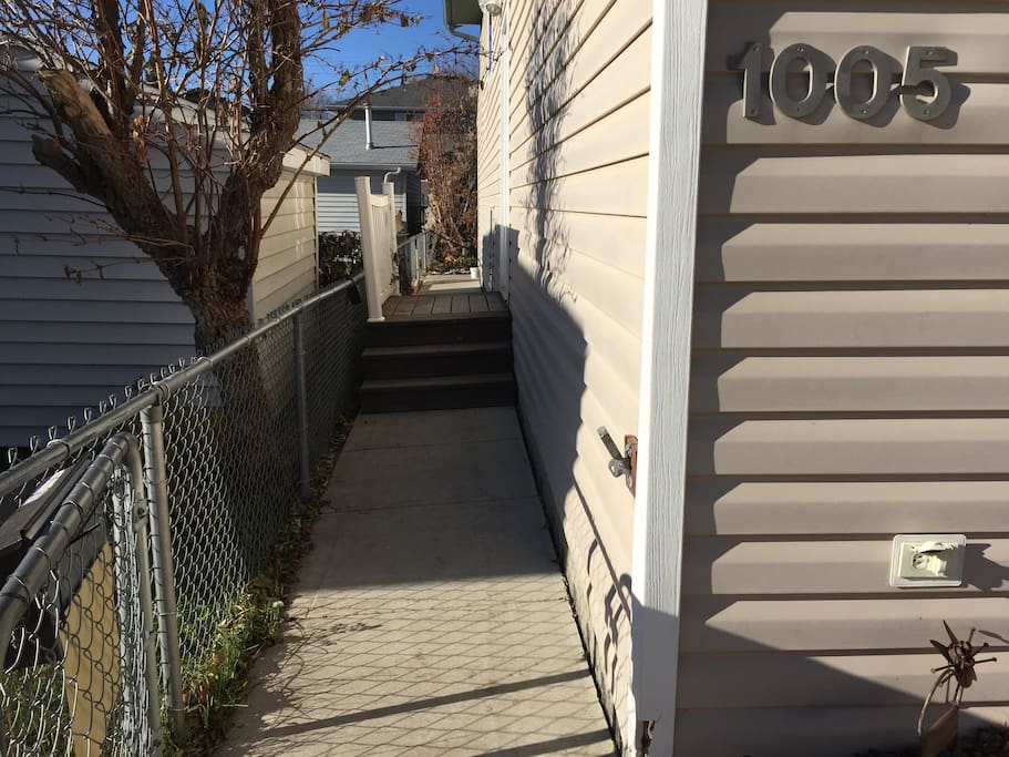 front walkway