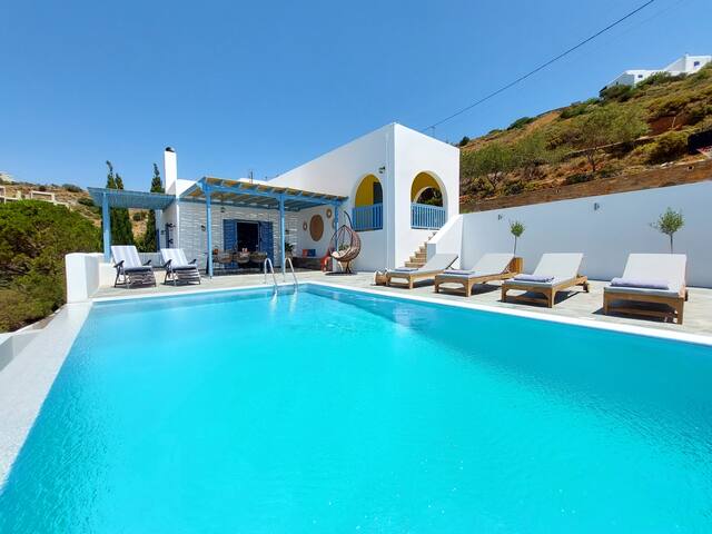 Tou Mikrou Voria ☀️ Traditional Cycladic Villa