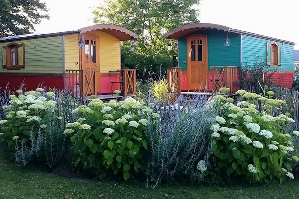 Les roulottes de la Baie de Somme