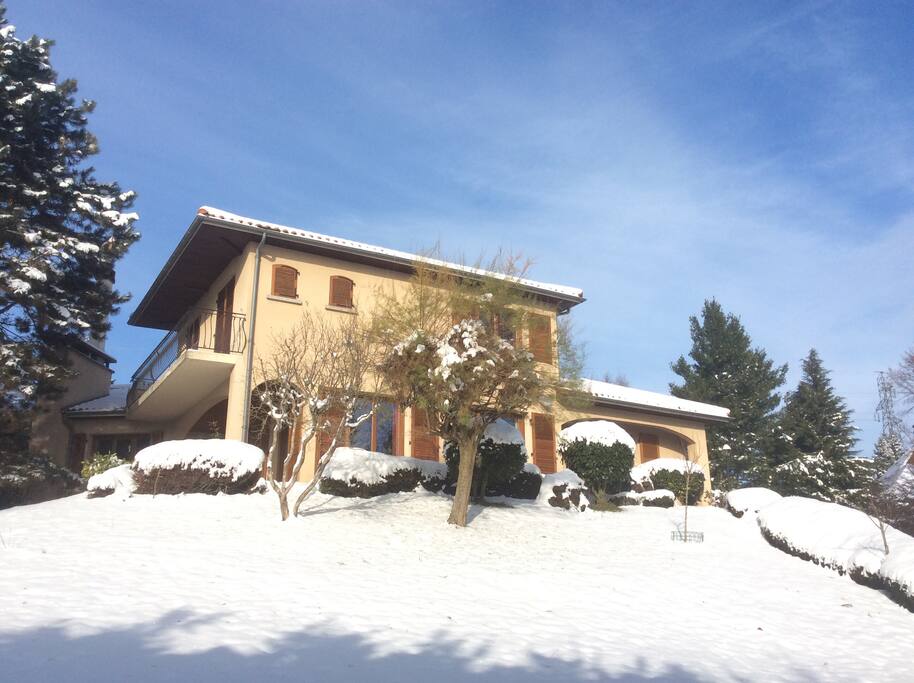 Sous la neige