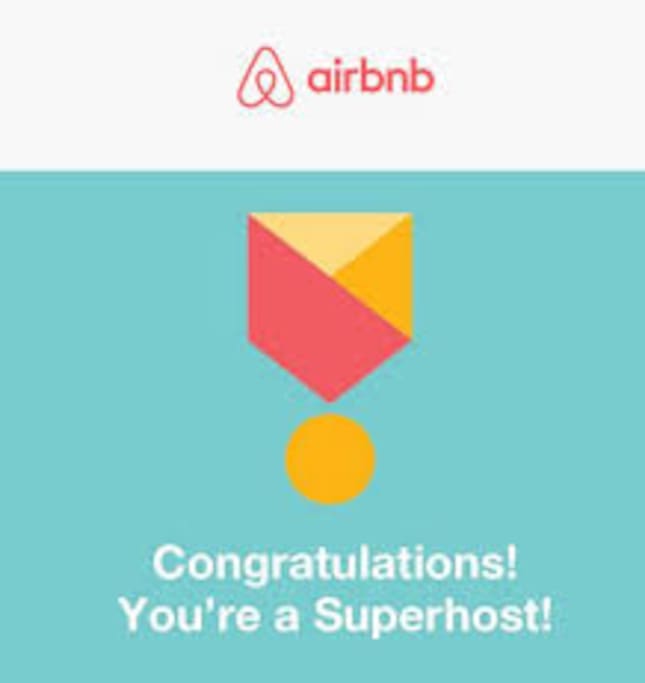 AIRBNB Superhost accreditation