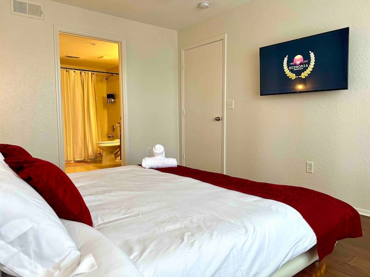 Suite principal con TV de fuego de 45 pulgadas