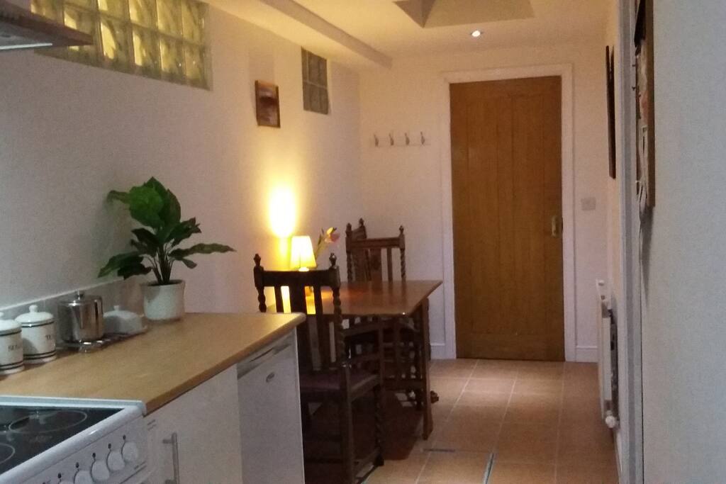 Space to cook and eat your meal in comfort