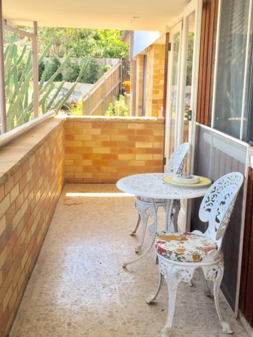 Balcony of rooms