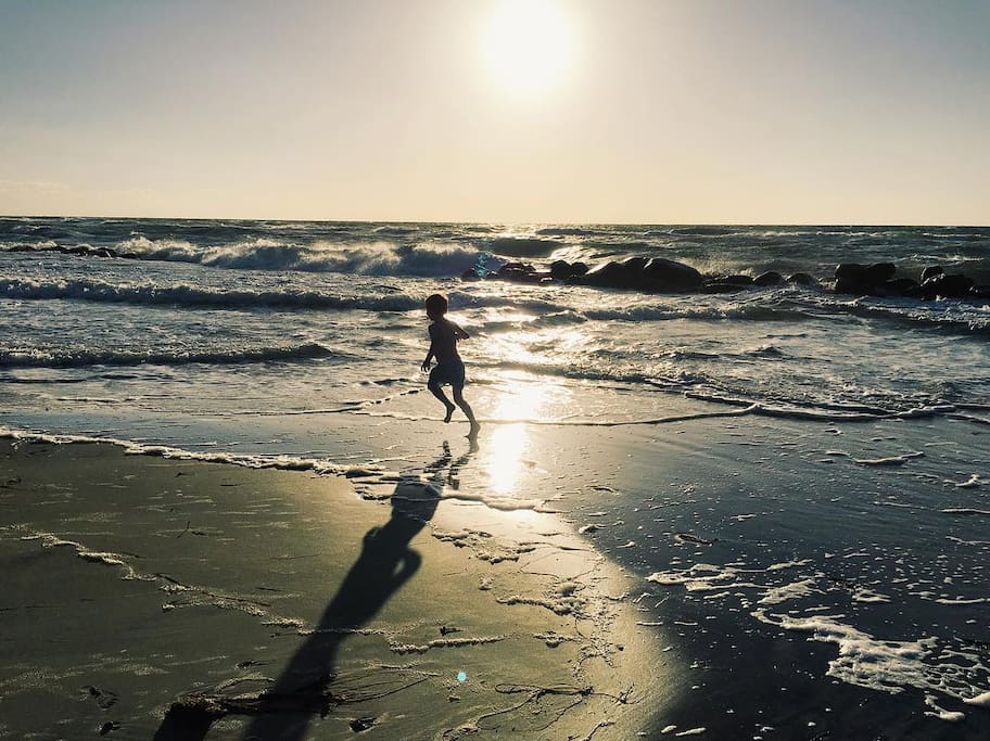 Best beaches in Denmark just five mins away.