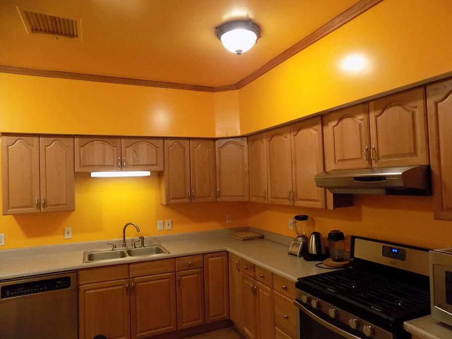 Big shared kitchen