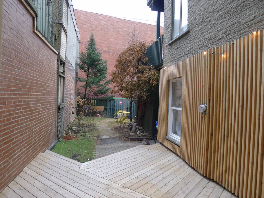 Terasse jardin