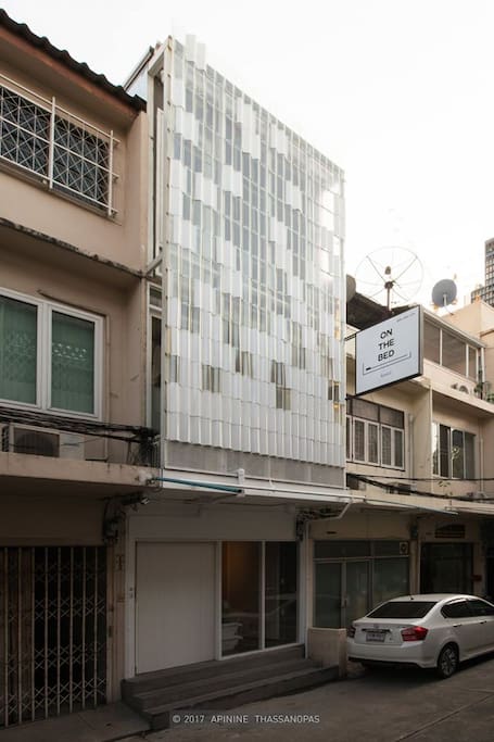 Easy to find, 200 meters walk from Sukhumvit Soi 1, On the bed at left hand side.