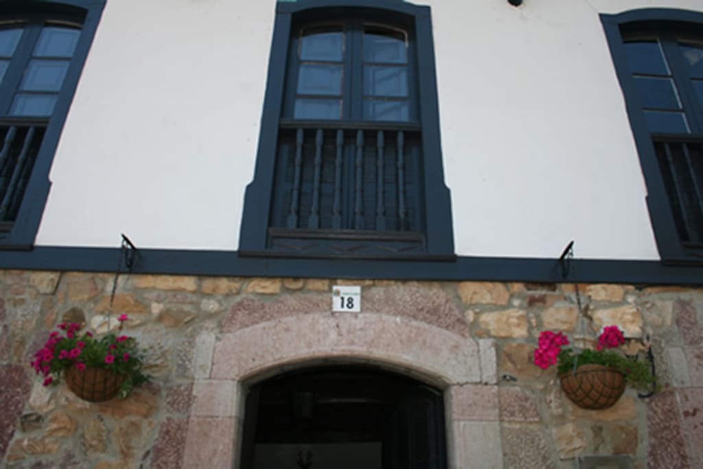 Front of the house